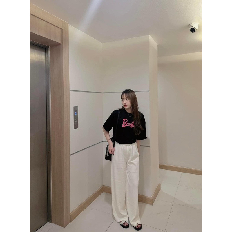 Áo Thun Oversize Chữ Barbie Hàng Thái Lan