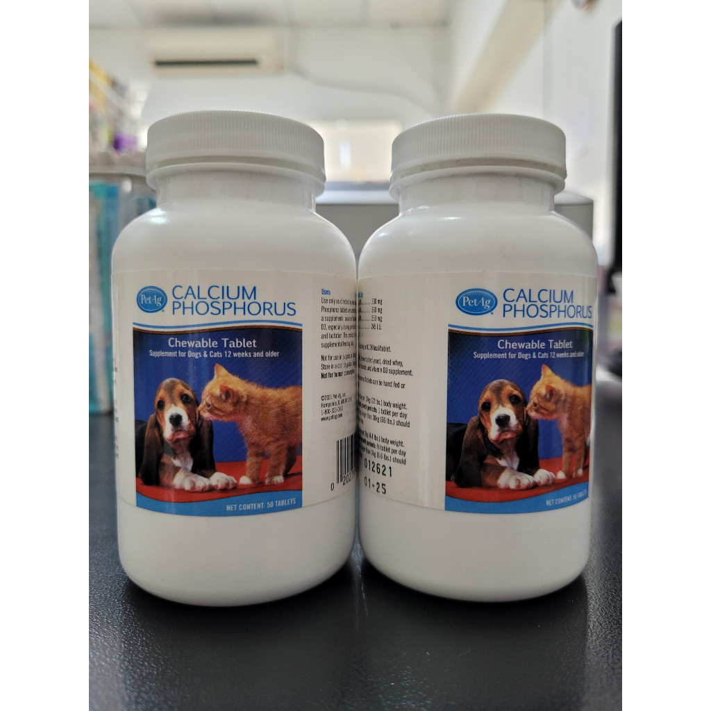 Canxi phốt pho cho chó mèo  - Calcium phosphorus chắc khỏe xương, chó mèo bầu chó con ngăn ngừa hạ bàn hạ bàn