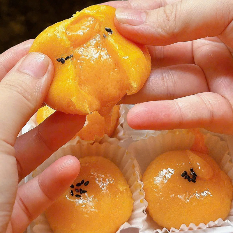 Bánh trứng muối chảy ,Ovaltine Thái Lan