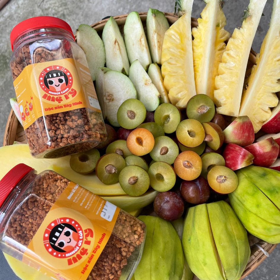 Muối Tôm Hạt To Tây Ninh Nguyên Hạt Giòn Ngon Rộp Rộp Loại Đặc Biệt 100g/ 250g/ 500g - Mẹ Ry