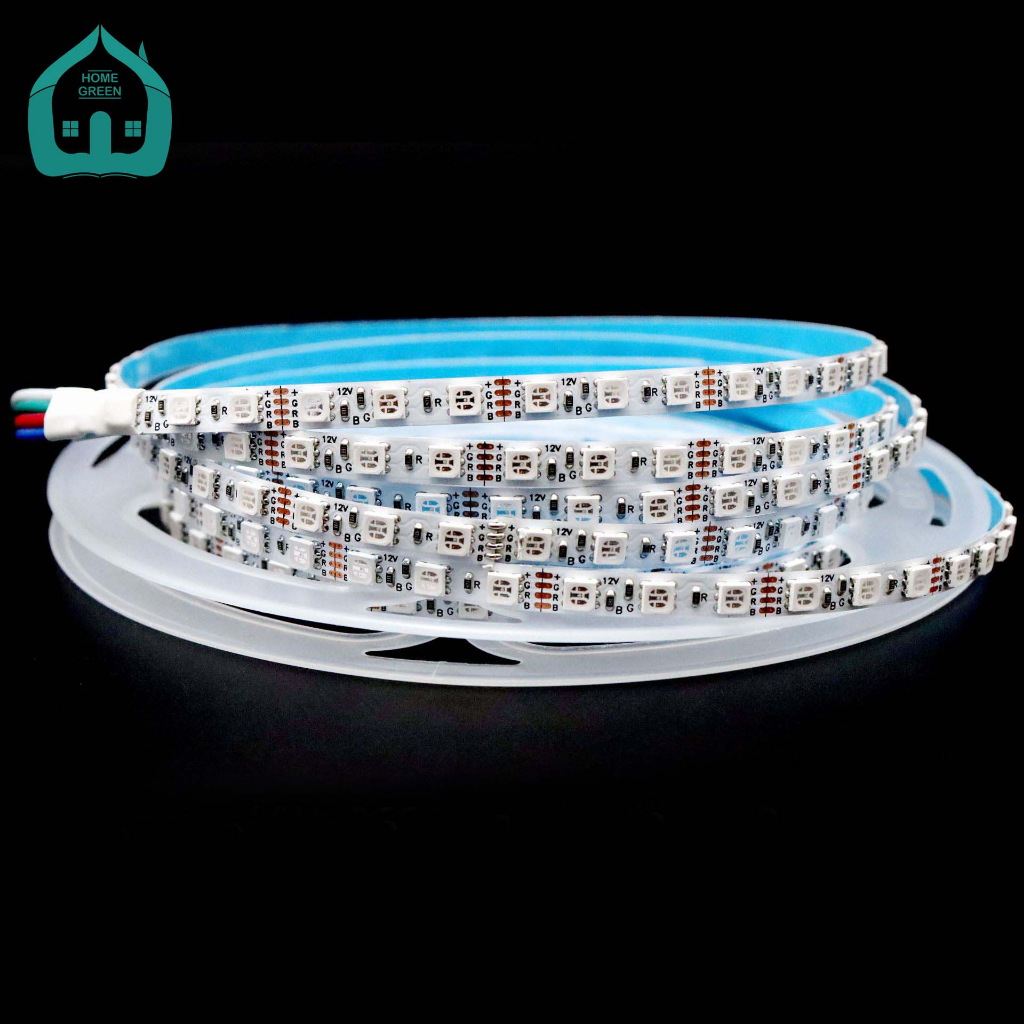 Dây led RGB SMD3535 điện áp 12v 120 led/m bản rộng 5mm hiển thị 16 triệu màu