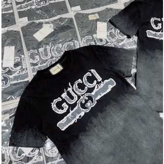 Áo Đôi Guc.cj Loang Unisex phom rộng dễ phối đồ HOT 2023!