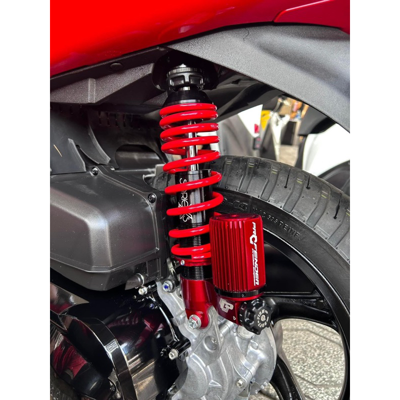 Phuộc Profender Lead Vision Mio Shmode bình dầu dưới