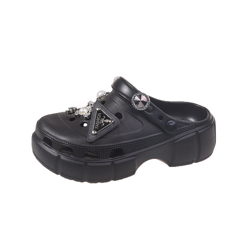 Dép bé gái bé trai, sục cross cho bé đế cao kèm sticker xinh xắn siêu nhẹ êm chân hàng đẹp QC cao cấp size 24-35