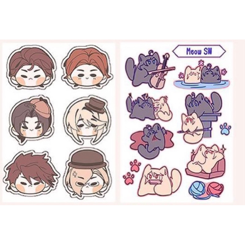 Hình dán Doodle 2023 Moriarty the Patriot