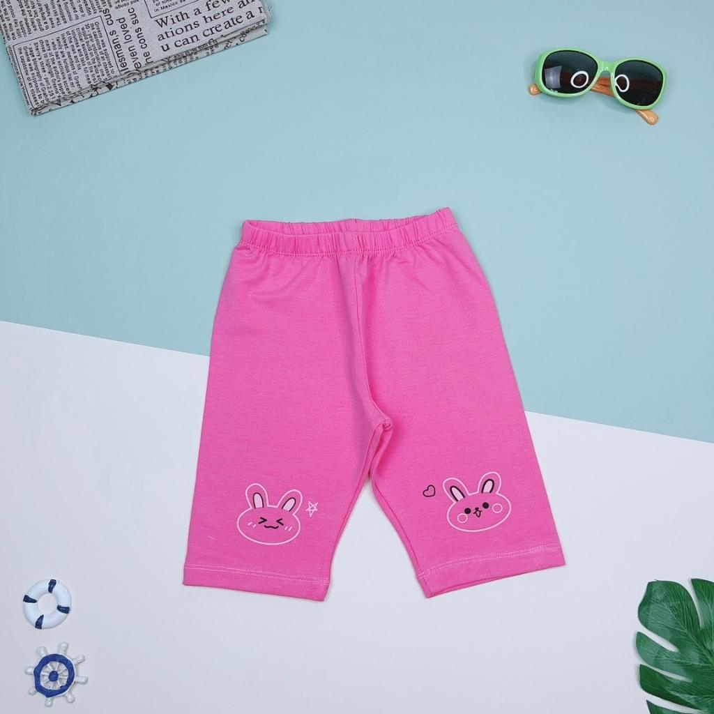 Quần legging bé gái, size 3-8 tuổi, quần legging cho bé chất cotton mềm mát,  - SUNKIDS