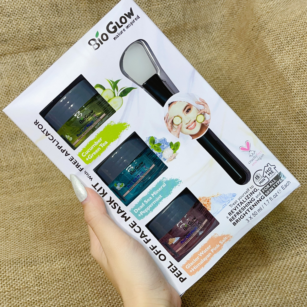 Set mặt nạ lột Bio Glow Peel Off Face Mask kit 50ml x 3