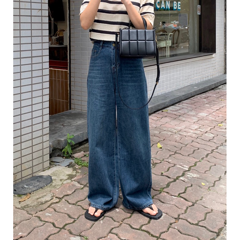 KAYY. Quần jeans tag nâu  _ Q5539