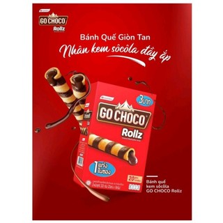 Bánh Go Choco Rollz Mayora 280g Hộp 20 cây x 16g - 589