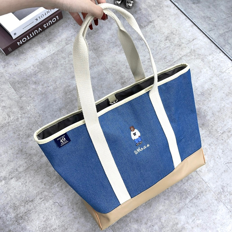 Túi Tote Steve Bear 3 màu