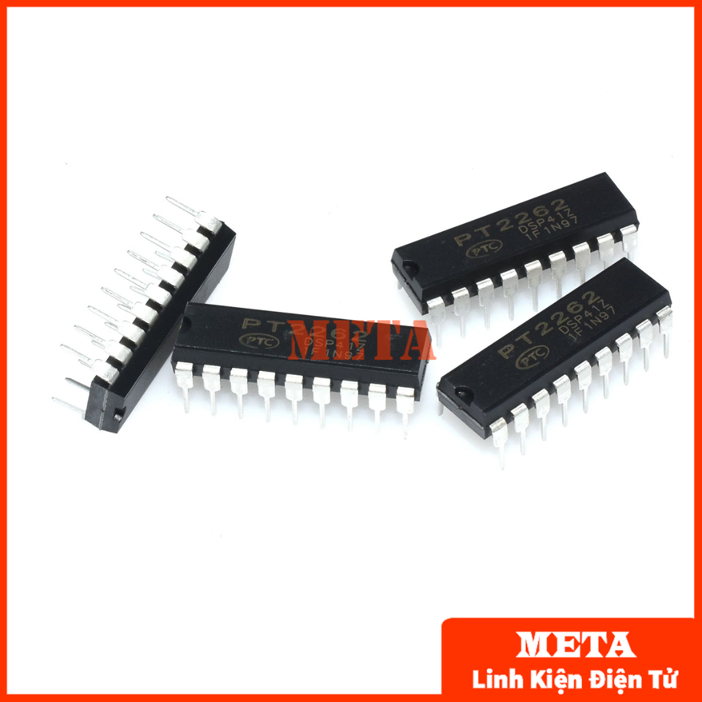 IC PT2262 Dip 18 chân cắm - Mã hóa truyền phát sóng RF không dây