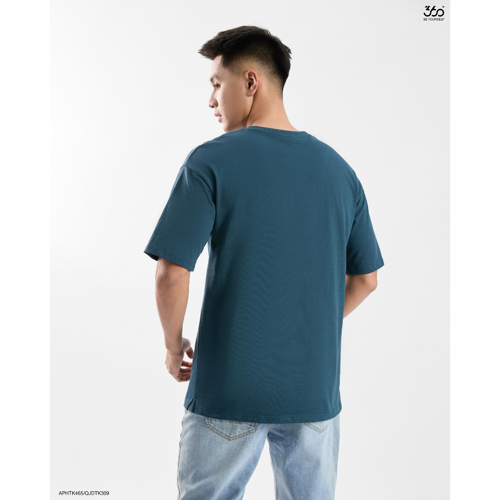 Áo thun nam form rộng in hình trẻ trung thương hiệu 360 Boutique chất liệu cotton cao cấp - APHTK465