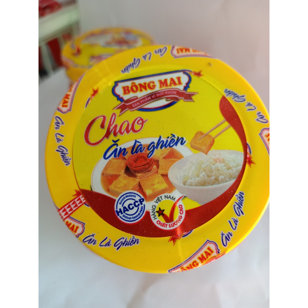 Chao Bông Mai 170g, 370g chay nặm đều dùng được