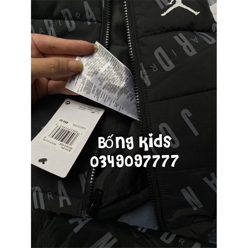Áo Gile Bé Trai Siêu Nhẹ JORDAN NK