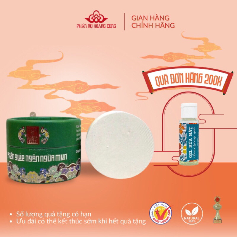 Phấn Ngừa Mụn Phấn Nụ Hoàng Cung 25g