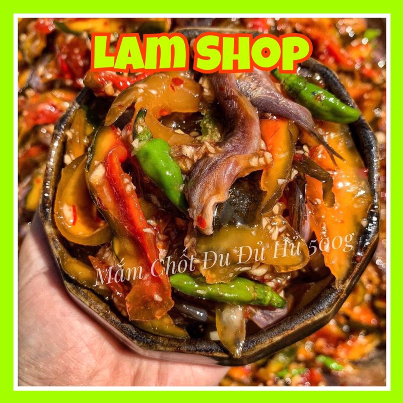 MẮM CÁ CHỐT TRỘN ĐU ĐỦ 500gr