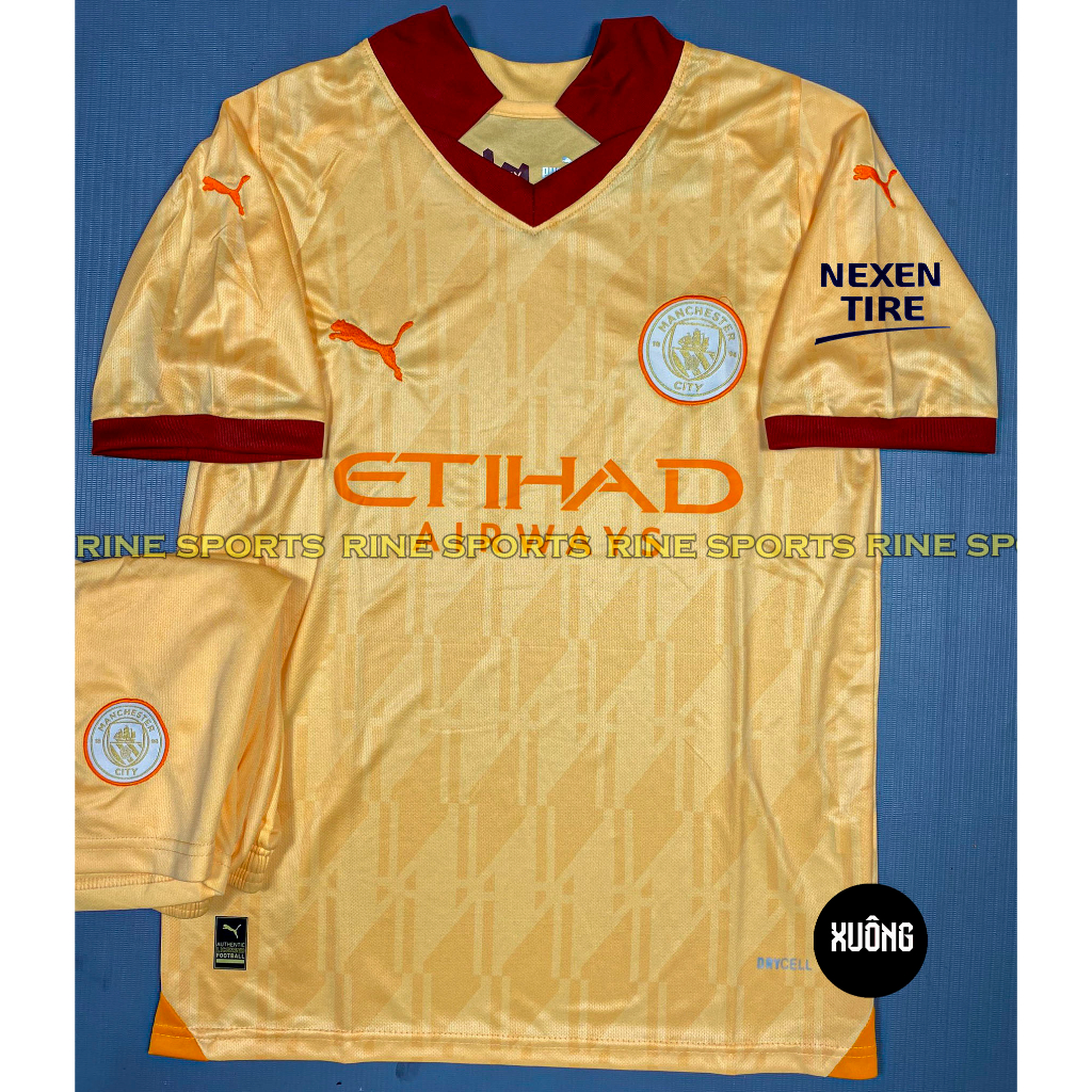 Bộ áo bóng đá MC - Manchester Citybản đặc biệt Super hàng thailand 2024-2023 Giống thi đấu