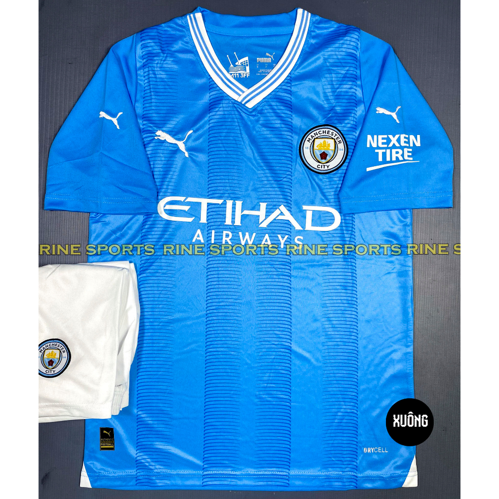 Bộ áo bóng đá MC - Manchester Citybản đặc biệt Super hàng thailand 2024-2023 Giống thi đấu