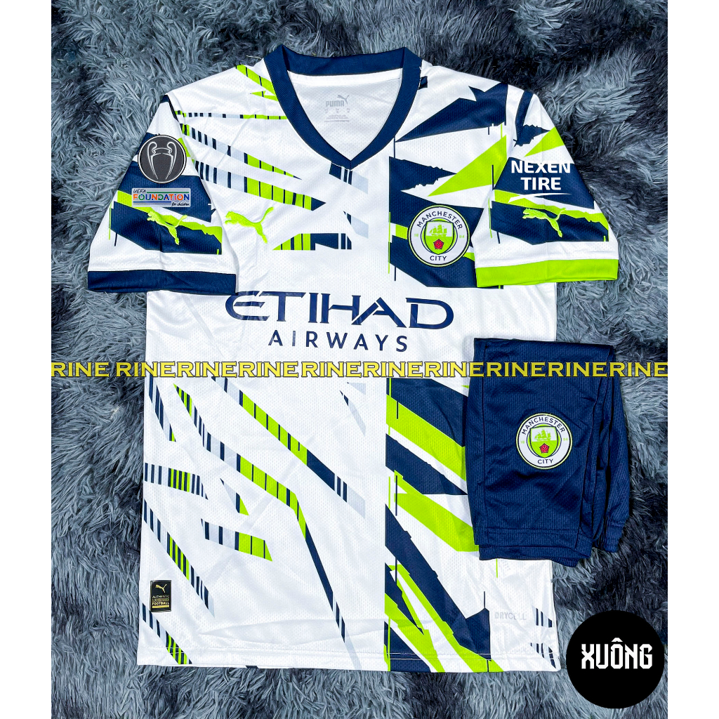 Bộ áo bóng đá MC - Manchester Citybản đặc biệt Super hàng thailand 2024-2023 Giống thi đấu