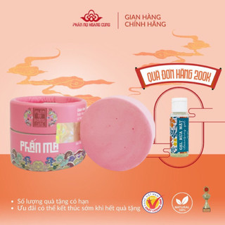 Phấn trang điếm má hồng Phấn Nụ Hoàng Cung nén tròn 25gr