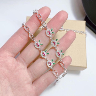 LẮC TAY HÌNH THỎ CỰC XINH CHO BÉ GÁi- VÒNG BẠC TRẺ EM