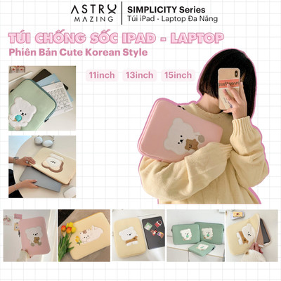 Túi chống sốc Laptop & iPad Cute AstroMazing kích thước 11-15inch - Lót nhung chống sốc nhiều kích thước