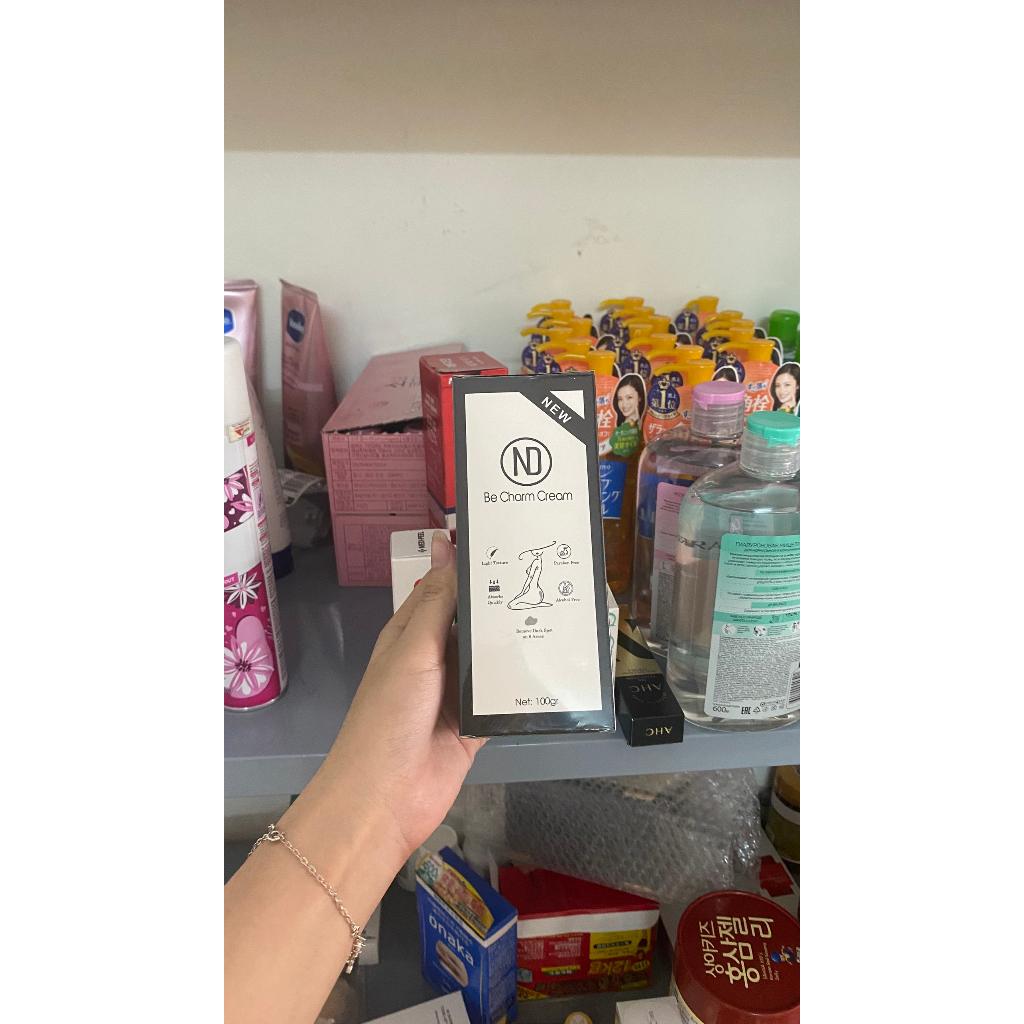ND Be Charm Cream For Body Dark Skin - Kem Mờ Giảm Thâm Sạm Vòng 3 100ml
