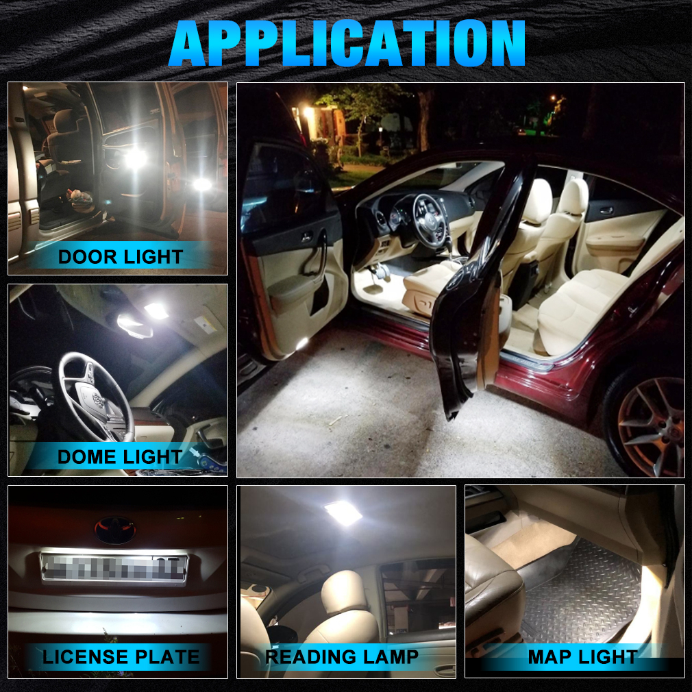 1 Đèn LED Canbus T10 W5W 2016 20smd Siêu Sáng cho Xe Hơi
