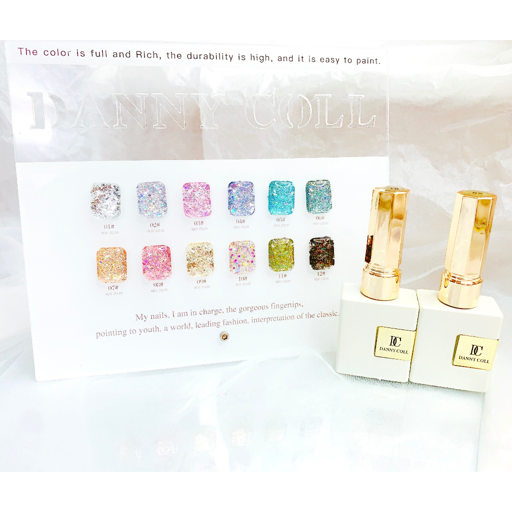 Set nhũ 12 màu Danny Coll cao cấp