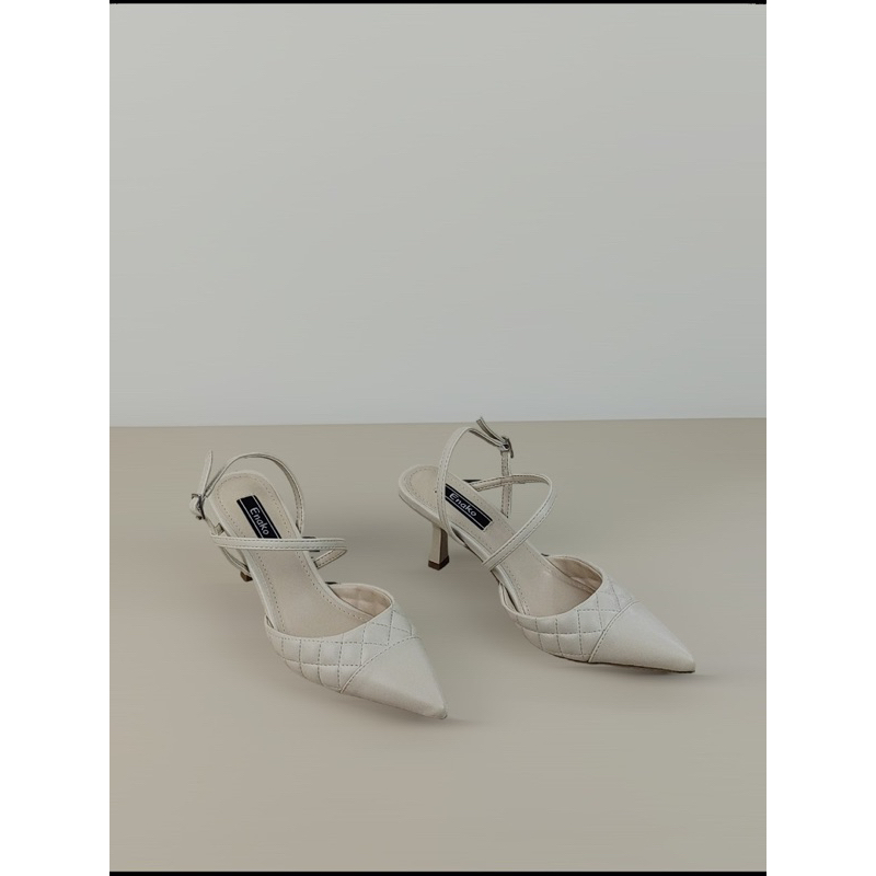 Giầy cao gót Enako Tp13764 - mũi nhọn gót cao 7cm