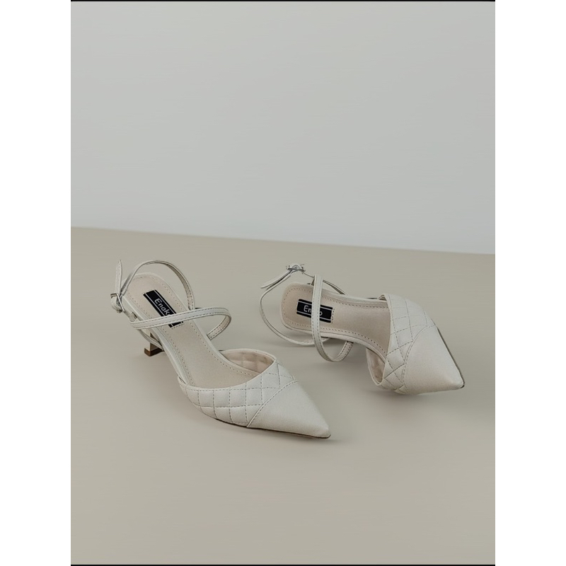 Giầy cao gót Enako Tp13764 - mũi nhọn gót cao 7cm