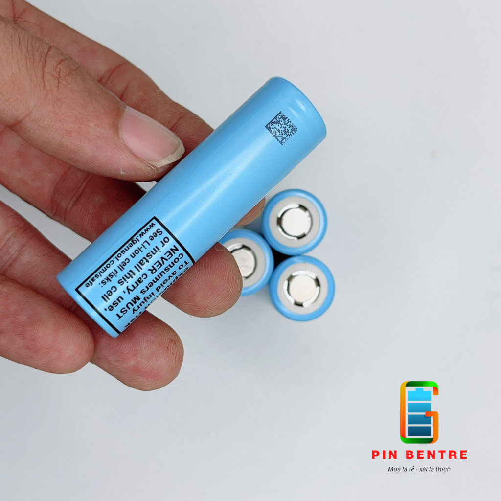 Cell Pin 18650 LG MH1 dung lượng 3200mAh xả 10A hàng mới chính hãng