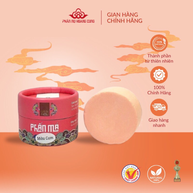 Phấn Trang Điểm Má Hồng Màu Cam Phấn Nụ Hoàng Cung 20gr