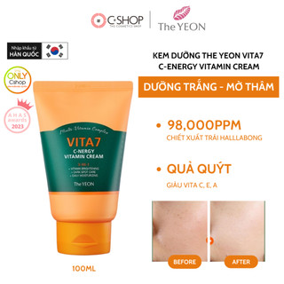 Kem dưỡng trắng và cấp ẩm 3 trong 1 THE YEON VITA 7 C-ENERGY VITAMIN CREAM