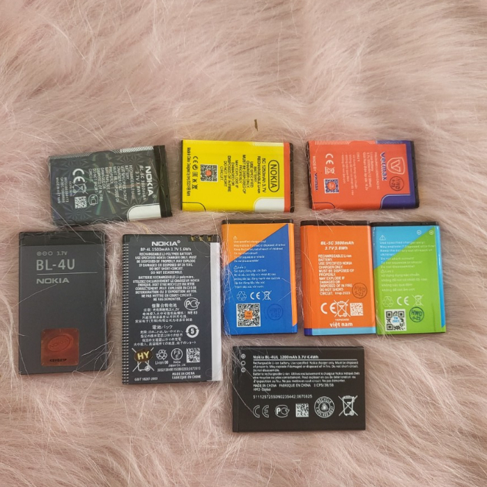 Pin nokia dung lượng cao 5C,4C.4U,4UL.4L. dành cho dòng máy NOKIA. pin chuẩn hãng có cam kết.