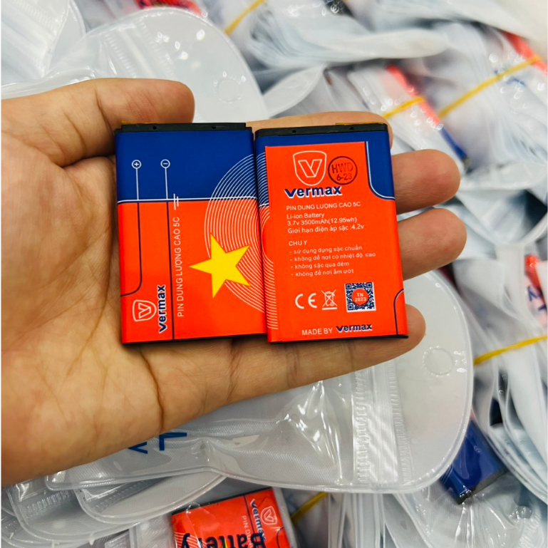 Pin nokia dung lượng cao 5C,4C.4U,4UL.4L. dành cho dòng máy NOKIA. pin chuẩn hãng có cam kết.