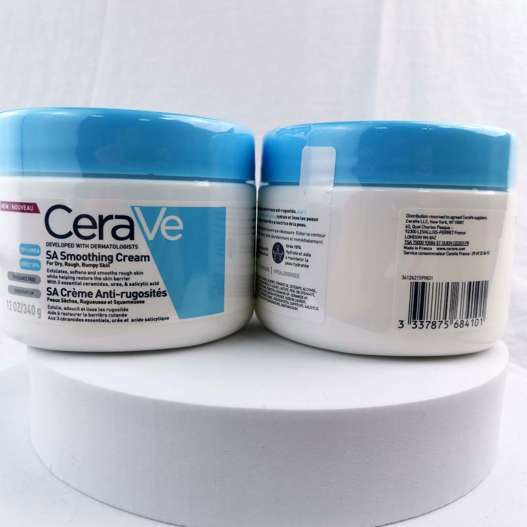 Kem Dưỡng Ẩm Dành Cho Da Khô Ráp Sần Sùi CeraVe SA Smoothing Cream 340g