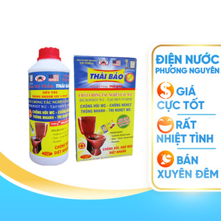 Chai Nước Thông Cống Siêu Mạnh Thái Bảo - Thuốc Thông Bồn Cầu Hiệu Quả Tức Thì, An Toàn Cho Sức Khoẻ