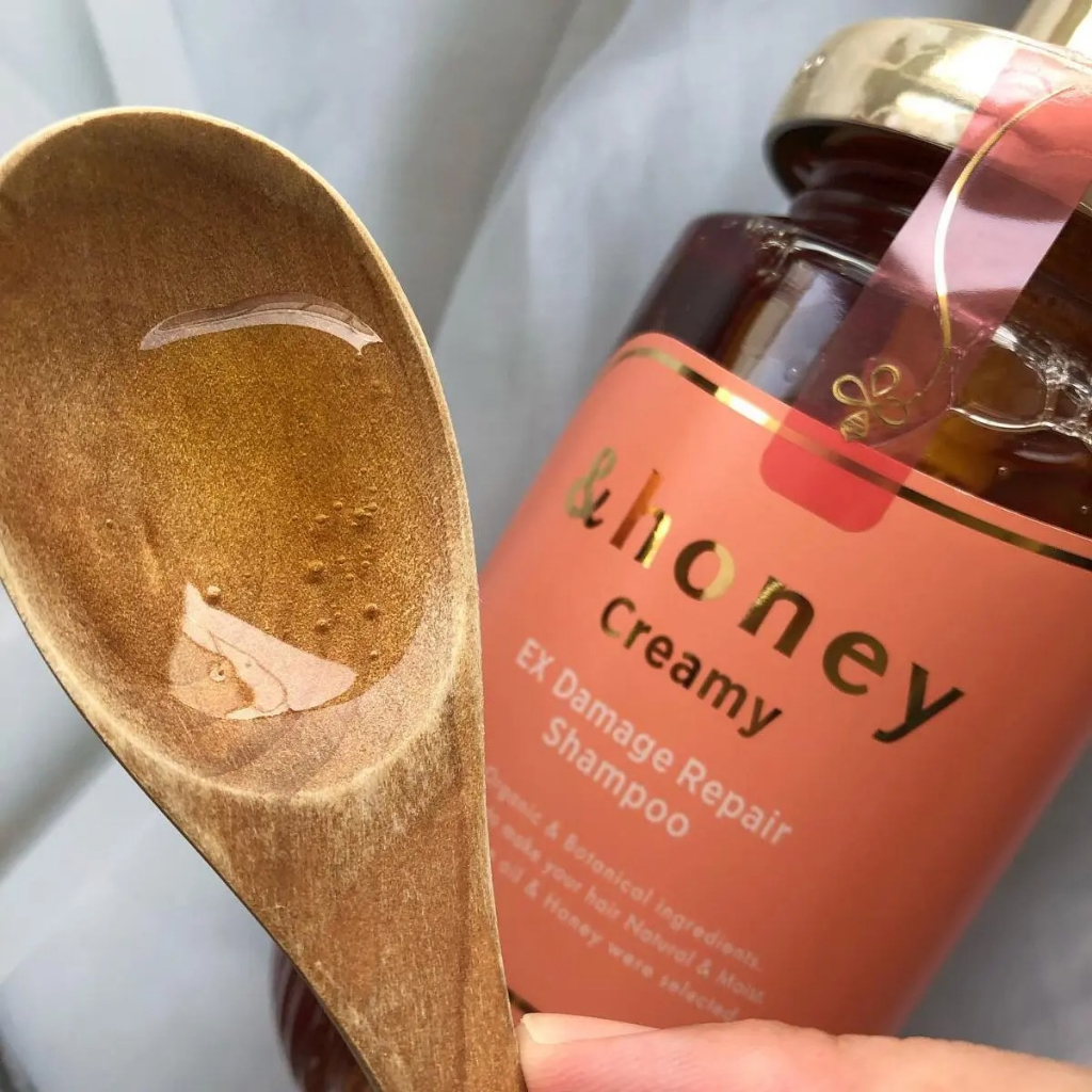 Combo gội xả phục hồi hư tổn hữu cơ thiên nhiên &Honey Melty Damage Repair made in Japan Nhật Bản