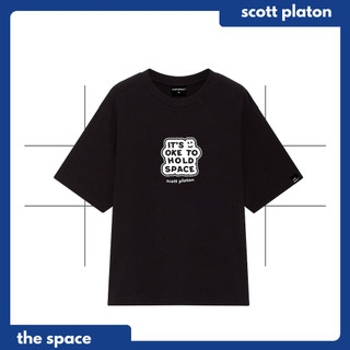Scott Platon Áo thun The Space - Chất liệu cotton dày dặn đứng form
