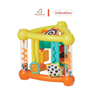 Đồ chơi hình tam giác Infantino Activity Triangle cho bé giúp phát triển giác quan 6m+