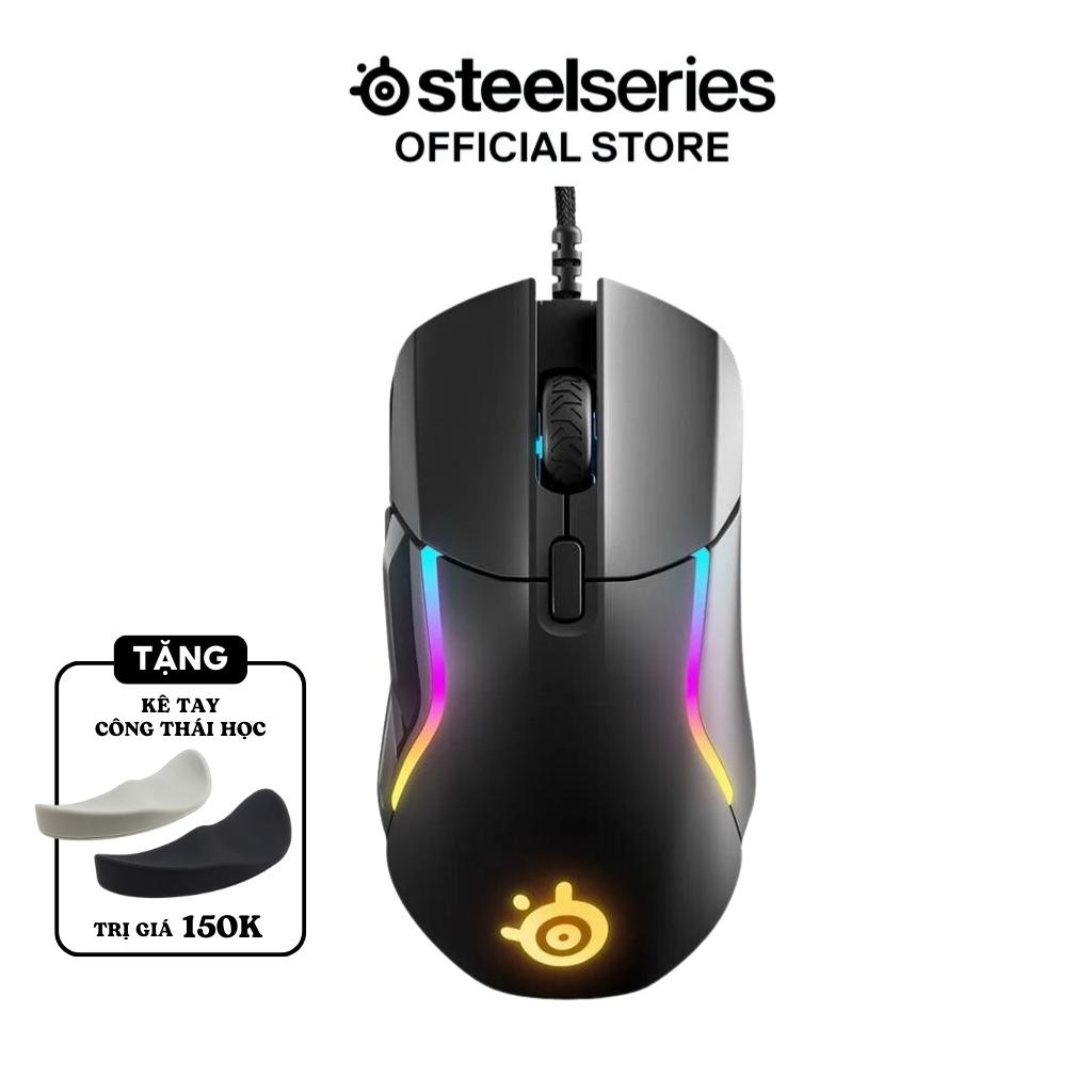 Chuột có dây Steelseries Rival 5 RGB Chính Hãng + Tặng Kê Tay Công Thái Học