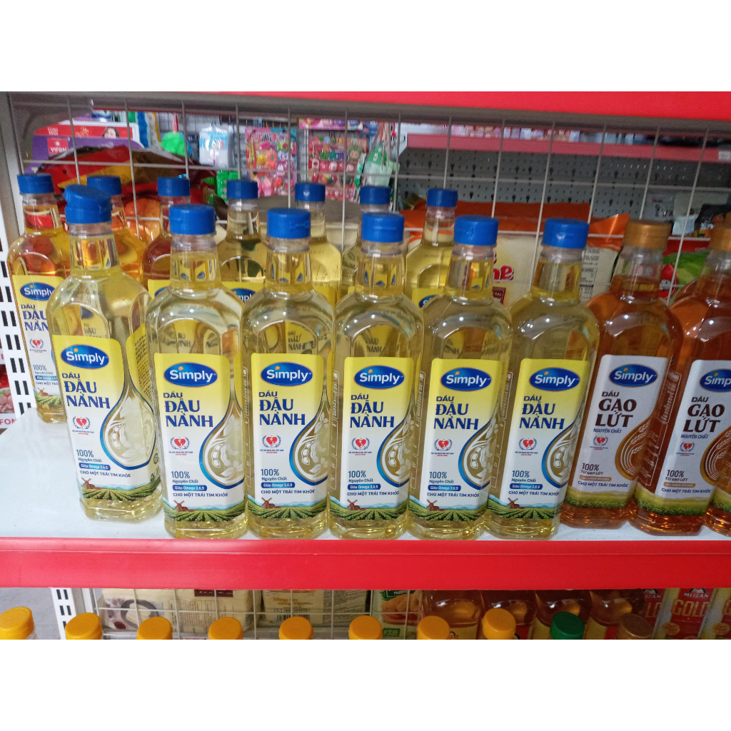 Dầu ăn simply 1l/2LIT
