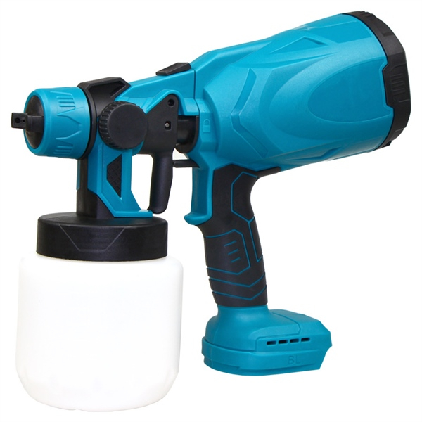 Máy Phun sơn dùng pin 450W，Máy Phun Sơn Cầm Tay,tặng kèm thêm 1 đầu béc 1.5 hoặc 1.8- Bảo hành 12 tháng