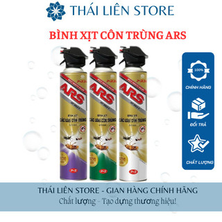 Bình xịt côn trùng, xịt muỗi ars jet gold s chai 600ml