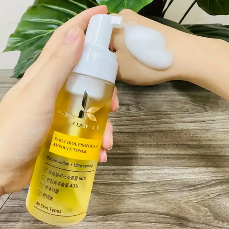 Toner Nước Hoa Hồng Keo Ong Bakuchiol K LADY CARE 150ml