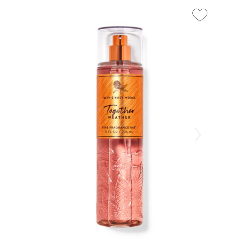 Xịt thơm toàn thân bath and body works Together Weather (236ml)