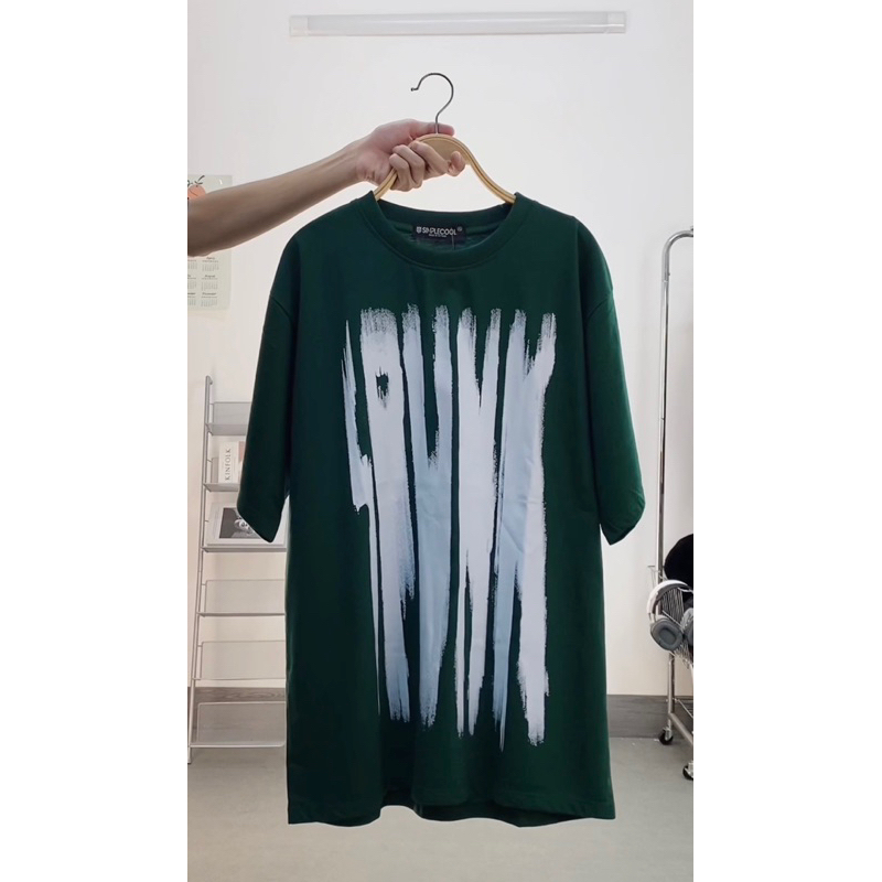 Áo thun họa tiết chữ