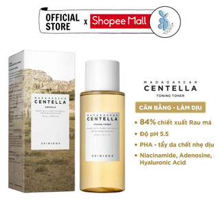 Nước hoa hồng rau má Skin1004 Madagascar Centella Asiatica Toning Toner 210ml