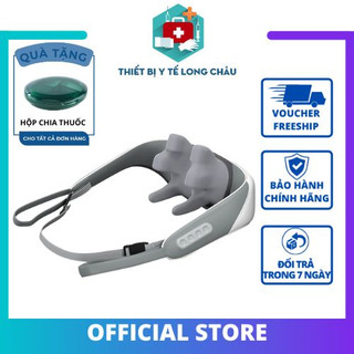 Đai massage cổ vai gáy PJ-5, máy mát xa cổ vai gáy đa năng, công nghệ chườm nóng, đấm bóp mới, nhiều chế độ massage
